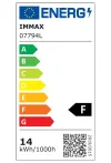 IMMAX NEO LITE SMART LED-pære E27 14W RGB+CCT farve og hvid dæmpbar Wi-Fi Beacon TUYA thumbnail (2 of 7)