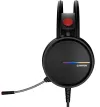 CANYON Gaming headset Interceptor GH-8A LED PC PS4 Xbox one Diepe baskabel 2m USB+2x35F TRS jack + hub thumbnail (3 of 13)