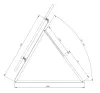 Solarmi adjustable structure to SC holders for attaching sol. flat roof panel - 1 pc thumbnail (2 of 2)