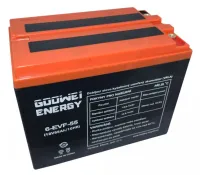 GOOWEI ENERGY Pb traction backup batteri VRLA GEL 12V 55Ah (6-EVF-55) (1 of 1)