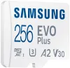SAMSUNG EVO Plus 2024 MicroSDXC 256GB + SD adapteris CL10 UHS-I U3 A2 V30 thumbnail (3 of 5)