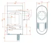 Caricatore per auto elettrica OlifeEnergy EV BASE AC 22kW Wallbox Type2 presa RFID automod thumbnail (2 of 2)