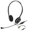 GENIUS headset HS-200C 2x 3.5 jack reduction to single jack