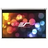 Tela cega ELITE SCREENS 100" (254 cm) 16:9 124,5 x 221 cm Ganho 11 caixa branca 24" queda