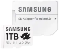 SAMSUNG PRO Plus Sonic the Hedgehog™ microSDXC 1TB + SD-adapter CL10 UHS-I U3 A2 V30 (1 of 4)