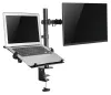 Neomounts FPMA-D550NOTEBOOK Desktop Display a Laptophalter 10-27" VESA Clamp 100X100 Lastkapazitéit 8+45kg schwaarz