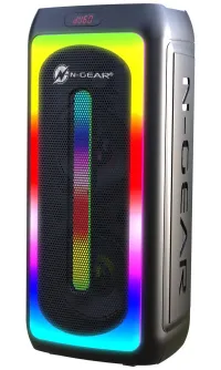 N-GEAR PARTY LET'S GO PARTY-LAUTSPRECHER JUKE 808 BT 500 W USB MICRO SD DO Disco LED 2x MIC (1 of 6)