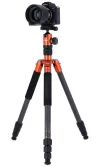 Rollei Tripod C5i Carbon 22610 Slodze 8kg Pagarināta 1575 cm Carbon Orange thumbnail (2 of 10)