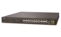 Planet GS-4210-24T2S διακόπτης L2 L4 24x1Gb 2xSFP Web SNMPv3 SSL SSH VLAN QoS χωρίς ανεμιστήρα (1 of 2)