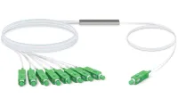 Ubiquiti UFiber Splitter 8 - optikai elosztó 1:8 1260-1650 nm SC APC csatlakozók hossza 1,5 m (1 of 1)