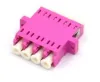 Adaptateur quad XtendLan LC-LC MM OM4 violet pour tableaux optiques thumbnail (1 of 1)