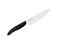 Couteau de cuisine universel en céramique KYOCERA avec lame blanche 13 cm manche noir (1 of 1)