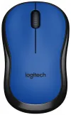 Logitech mouse M220 SILENT receptor óptico sem fio USB 1000dpi azul thumbnail (1 of 4)