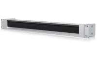 Ubiquiti Rack Mount Panel Brush 1U - 19" πάνελ rack pass-through με βούρτσα ασημί-μαύρο 1U (1 of 1)