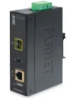 Planet IGTP-805AT Industrial converter 1x1Gb RJ45 1xSFP PoE 802.3at -40 to 75st IP30 EFT+ESD 12-48VDC fanless