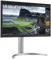 Монитор LG 27UQ850V-W IPS 4K 3840x2160 5ms 2000:1 400cd HDMI DP USB-C регулируема височина на въртене на високоговорителя. Бяло thumbnail (2 of 8)