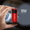 COLORWAY 1x USB car charger 18W Red thumbnail (8 of 8)