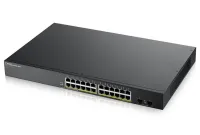 ZyXEL GS1900-24HP v2 24-портовий комутатор GbE L2 PoE для монтажу в стійку 170 Вт (1 of 4)