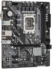 ASRock H610M-HDV M.2 LGA1700 Intel H610 2x DDR4 DIMM HDMI DP VGA M.2 mATX (1 of 5)