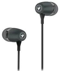 GENIUS hoofdtelefoon HS-M318 METALLIC IJZERGRIJS metallic grijs 4-pins 3,5 mm jackplug (1 of 1)