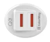 COLORWAY 2x USB car charger 36W White thumbnail (4 of 8)