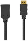 Подовжувач NEDIS High Speed ​​​​HDMI 1.4 з позолоченими роз'ємами HDMI-HDMI Ethernet 4K@60Hz чорний оптом 1м thumbnail (2 of 3)