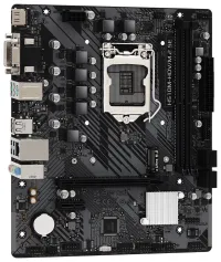 ASRock H510M-HDV M.2 SE LGA1200 Intel H470 2x DDR4 M.2 VGA DVI-D HDMI mATX (1 of 4)