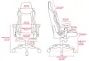 Silla gaming AROZZI VERNAZZA Superficie SoftPU poliuretano blanco thumbnail (10 of 10)