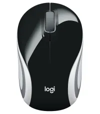 Logitech mouse M187 Wireless Optical 1000dpi USB receiver black (1 of 3)