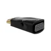 PremiumCord конвертор HDMI към VGA + аудио черен