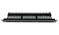 XtendLan Patch panel 19" 24 portů C5E vyvazovací úchytky 2xAu (1 of 2)