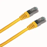 Kabel połączeniowy DATACOM FTP CAT5E 0,5m żółty (1 of 1)