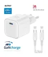 Adaptador de rede Swissten gan 1x usb-c 35w fornecimento de energia branco + cabo de dados usb-c usb-c 1,2 m branco thumbnail (2 of 3)