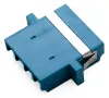 XtendLan LC-LC quad adapter SM blue for optical distribution boards