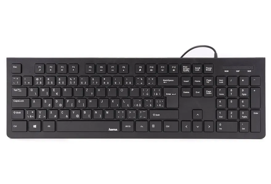 Ropere - HAMA keyboard Basic DIY black projects wired KC CZ+SK your for | 200 USB