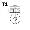 GOOWEI ENERGY Pb rezerves akumulators VRLA GEL 12V 85Ah (OTL85-12) thumbnail (2 of 2)