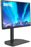 BENQ 24" LED SW242Q IPS paneel 2560x1600 1000:1 400cdm 5ms HDMI DP USB USB-C draaihoogte verstelbaar zwart