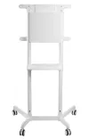 Neomounts NS-M1250WHITE Mobile Flat Screen Floor Stand (height: 160 cm) White thumbnail (2 of 4)