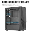 Aerocool Zauron Mid Tower case without ATX power supply 2xUSB 2.0 2xUSB 3.0 black RGB thumbnail (4 of 4)