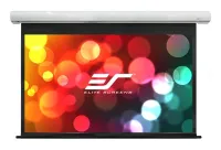 ELITE SCREENS pantalla motorizada 100" (254 cm) 16:9 1245 x 2215 cm caja blanca 12" drop Fibra de Vidrio (1 of 2)