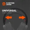 CANYON Gaming headset Interceptor GH-8A LED PC PS4 Xbox one Diepe baskabel 2m USB+2x35F TRS jack + hub thumbnail (10 of 13)