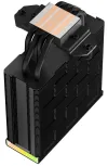 DEEPCOOL охладител AK400 Цифров 120 мм вентилатор 4x топлинни тръби PWM пълен черен цифров дисплей thumbnail (5 of 6)