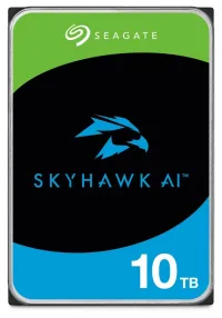 Seagate SkyHawk AI 10TB HDD ST10000VE001 Вътрешен 3.5" 7200 rpm SATA 6Gb с 256 MB (1 of 1)
