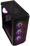 BitFenix-Gehäuse Garen ATX 4x120mm ARGB-Lüfter 2xUSB 3.0 USB 2.0 gehärtetes Glas schwarz thumbnail (2 of 5)