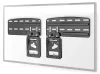 NEDIS wall TV bracket 43 - 85" load capacity 60 kg distance from the wall 750 mm fixed steel black thumbnail (1 of 6)