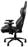 MSI gaming office chair MAG CH120I black and silver brake on wheels thumbnail (2 of 7)