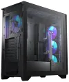 Boîtier MSI MPG GUNGNIR 300R AIRFLOW sans alimentation gauche verre trempé 4x ventilateur A-RGB 120 mm 1x USB-C 2x USB3.2 noir thumbnail (5 of 9)