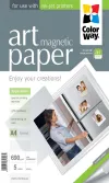 COLORWAY Fotopapier ART glänzend "magnetesch" 690g m2 A4 5 Stéck