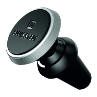 Swissten Magnéitescht Holder Fir Auto Ventilatioun S-Grip Av-M9 Black-Silver (1 of 2)