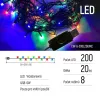 COLORWAY LED řetěz vnitřní 200 LED délka 20m více barevný 8 funkcí napájení USB thumbnail (2 of 19)